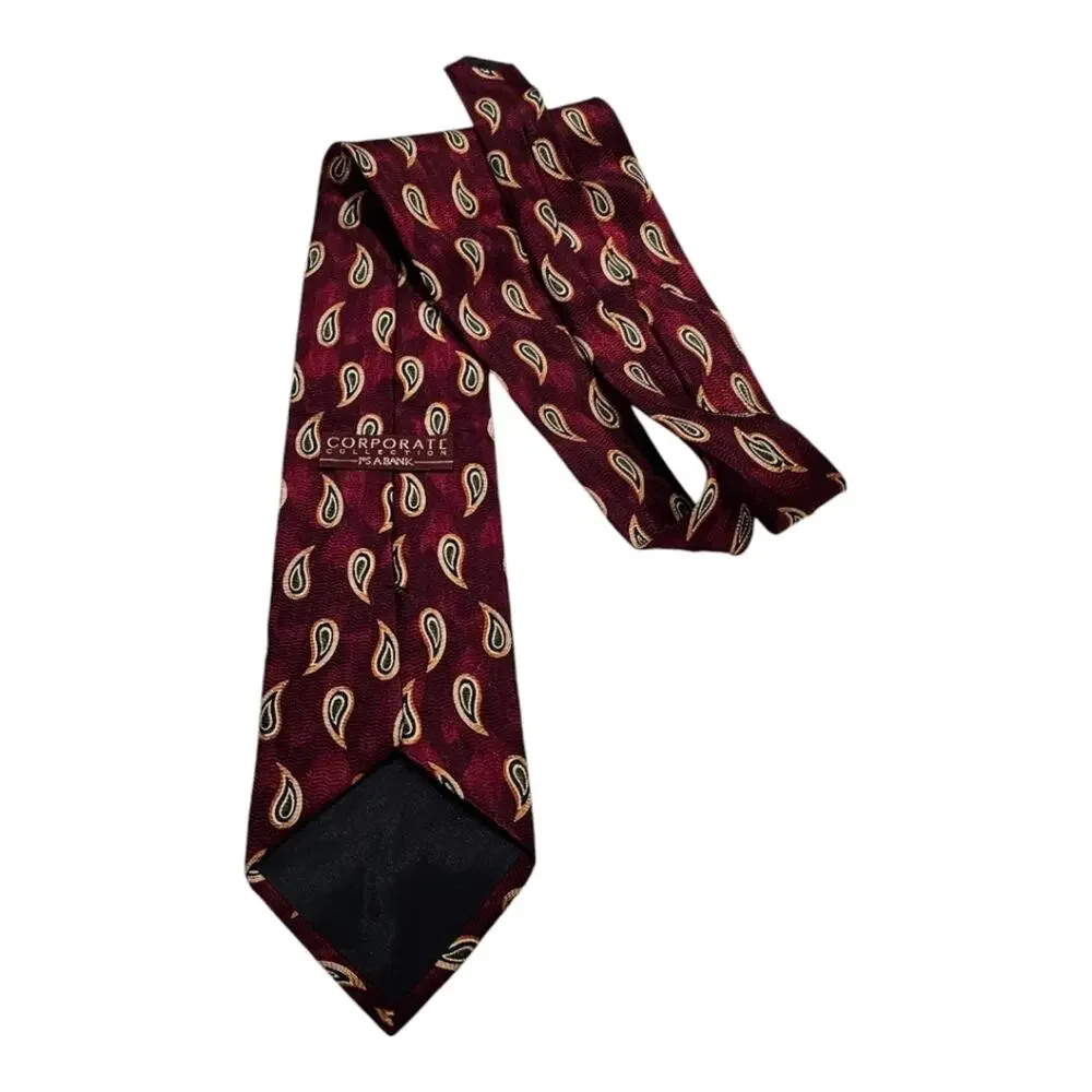 Jos. A. Bank Set of 2 Corporate Collection 100% Silk Ties